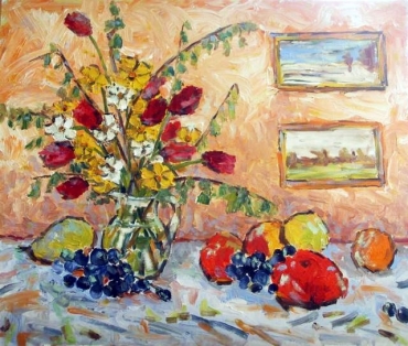 Цветы и фрукты