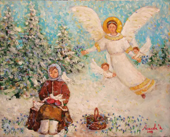 Чудеса — картина, Жанровая живопись
