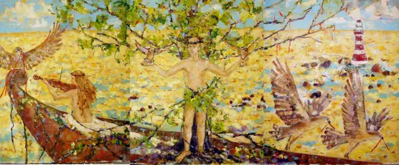 Единение — картина, Жанровая живопись