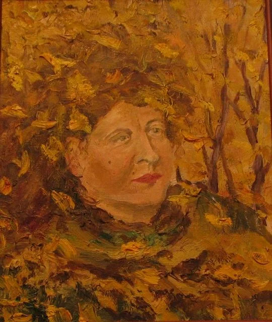 Флора — 35×25 см, холст, масло, художник Инна Рязанова