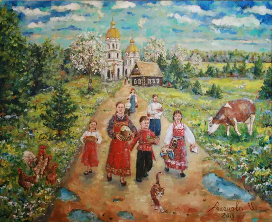 Пасха — картина, Новые работы