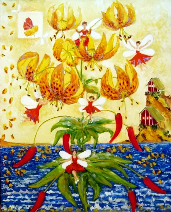 Перчики — картина, Жанровая живопись