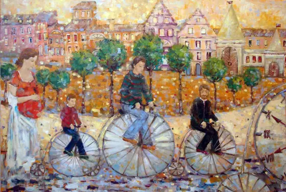 Поколение — картина, Жанровая живопись