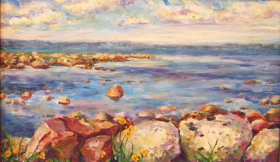 соловки — картина, Пейзажи