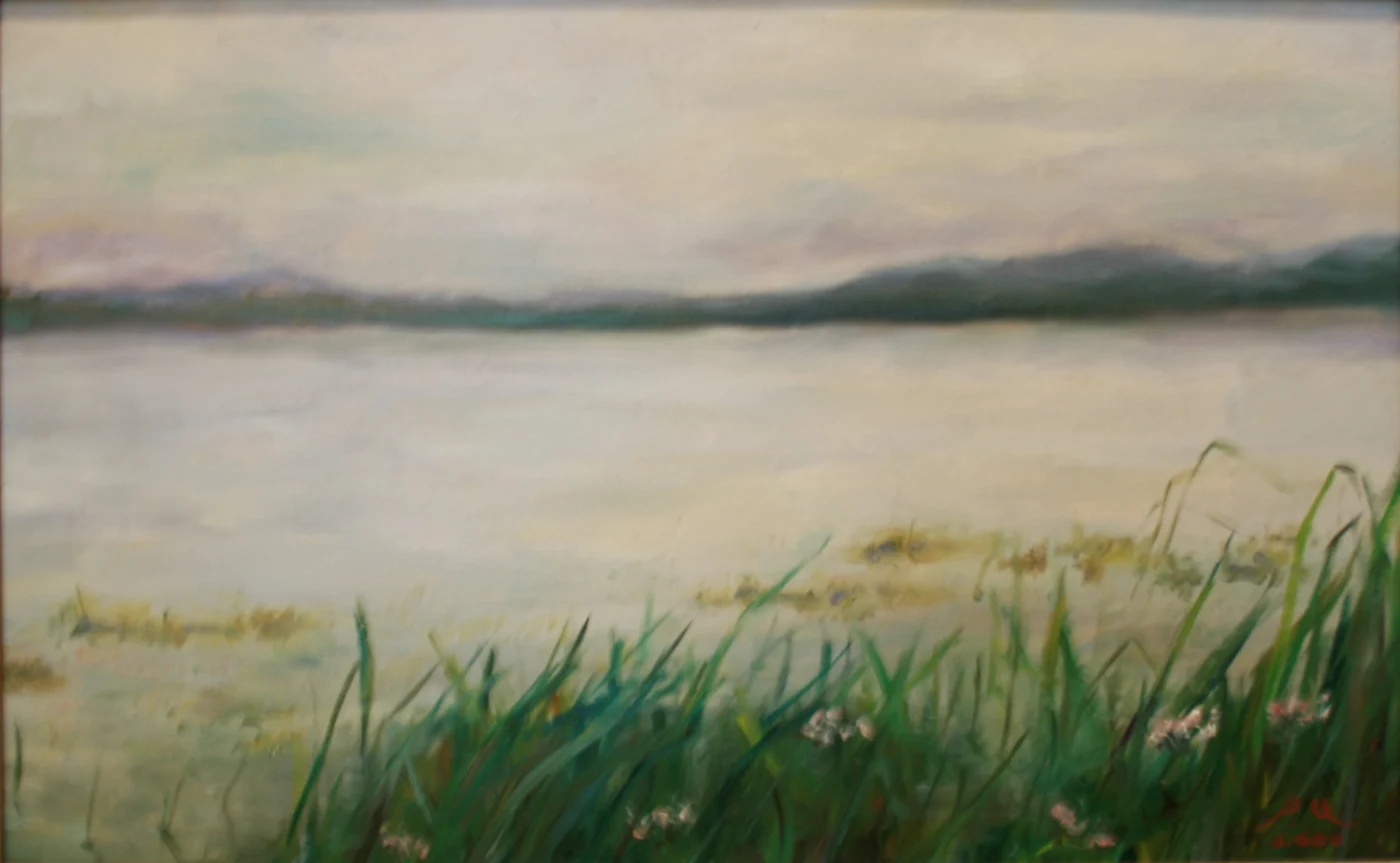 Утро — 30×20 см, холст, масло, художник Инна Рязанова